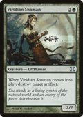 Viridian Shaman (10E-308) - Tenth Edition