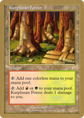 Karplusan Forest - 2002 Sim Han How (7ED) (WCD-) - World Championship Decks 2002