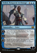Teferi, Temporal Archmage (Commander 2014) (OVER-019) - Commander 2014 Oversized Foil