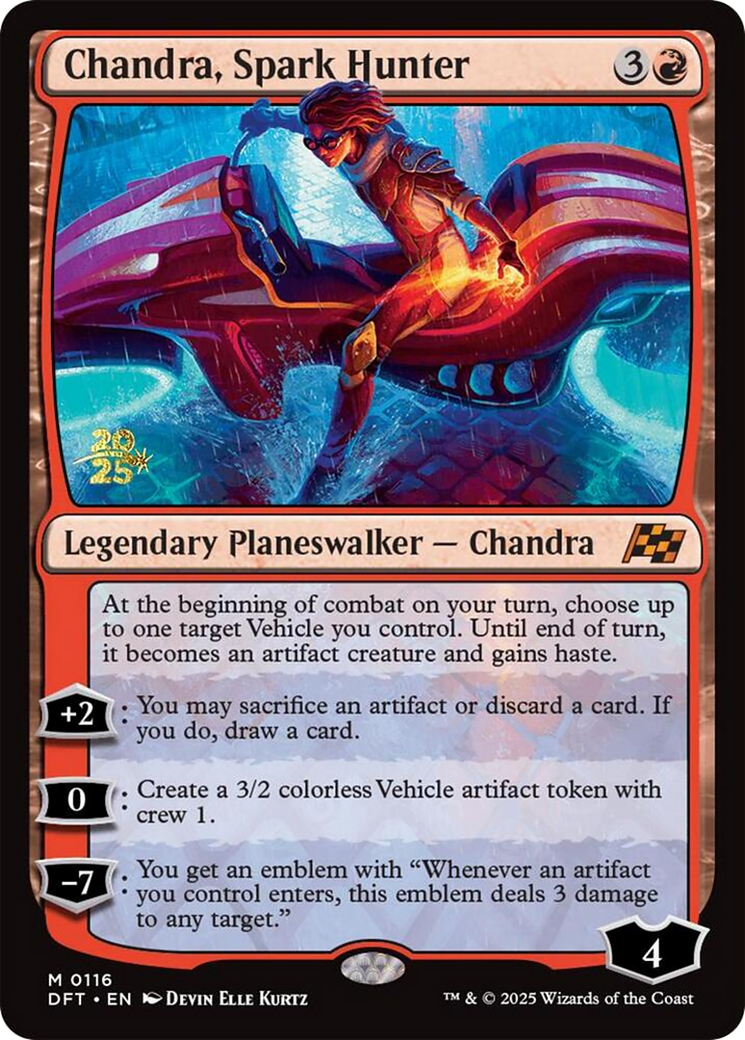 Chandra, Spark Hunter (PRE-116) - Prerelease Cards Foil