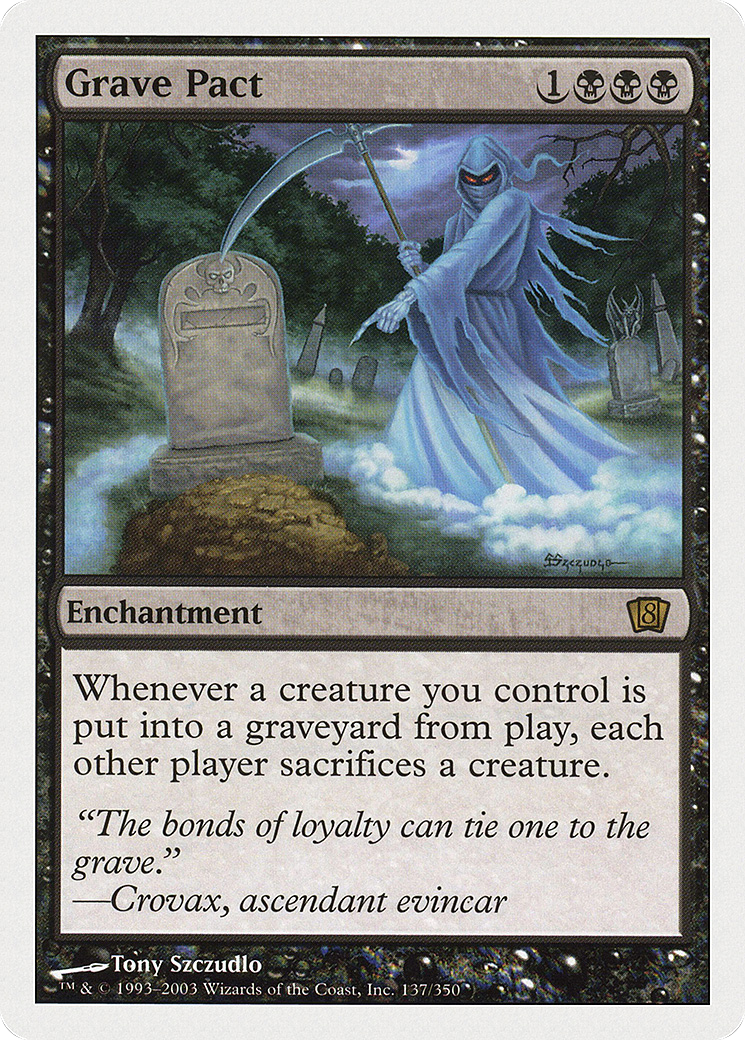Grave Pact (8ED-137) - 8th Edition