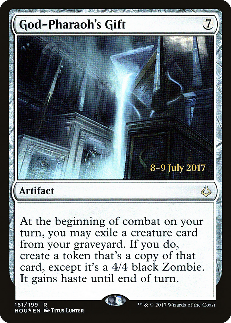 God-Pharaoh's Gift (PRE-161S) - Hour of Devastation Promos Foil