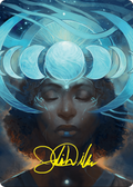 Lunar Insight // Lunar Insight (AFDN-031) - Foundations Art Series (Borderless) Foil