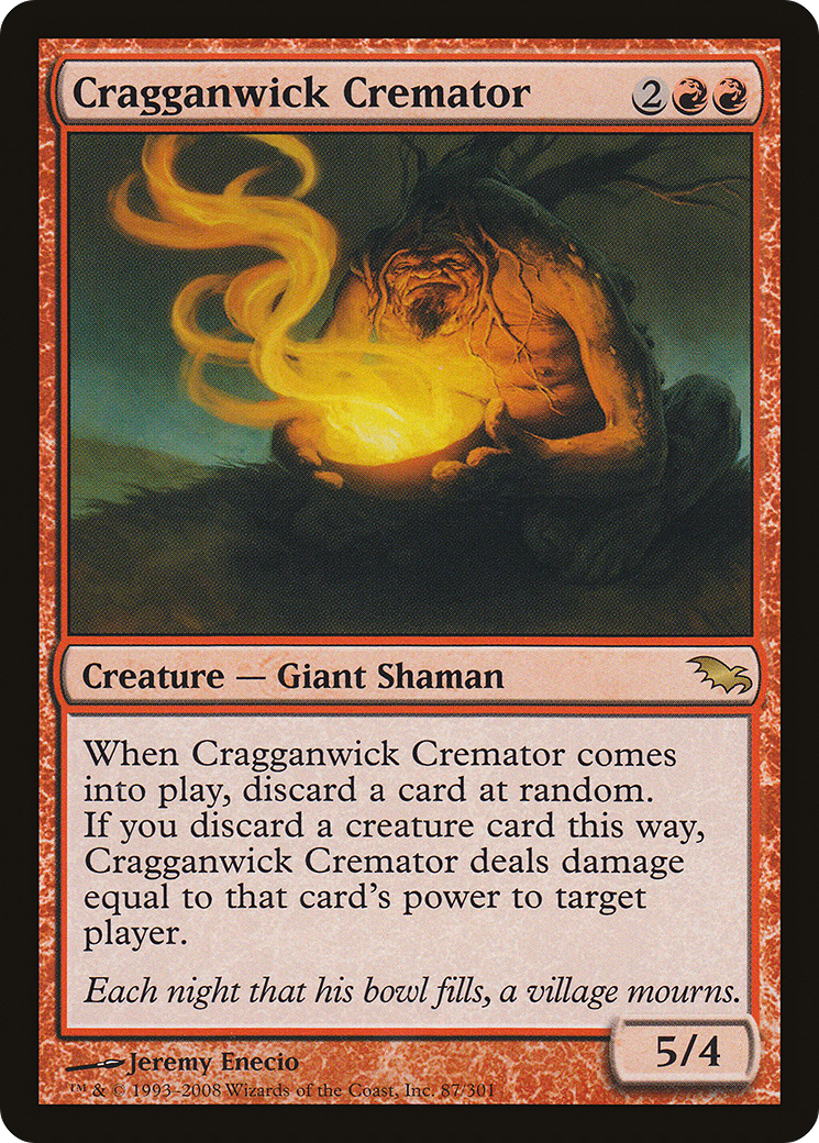 Cragganwick Cremator (SHM-087) - Shadowmoor Foil
