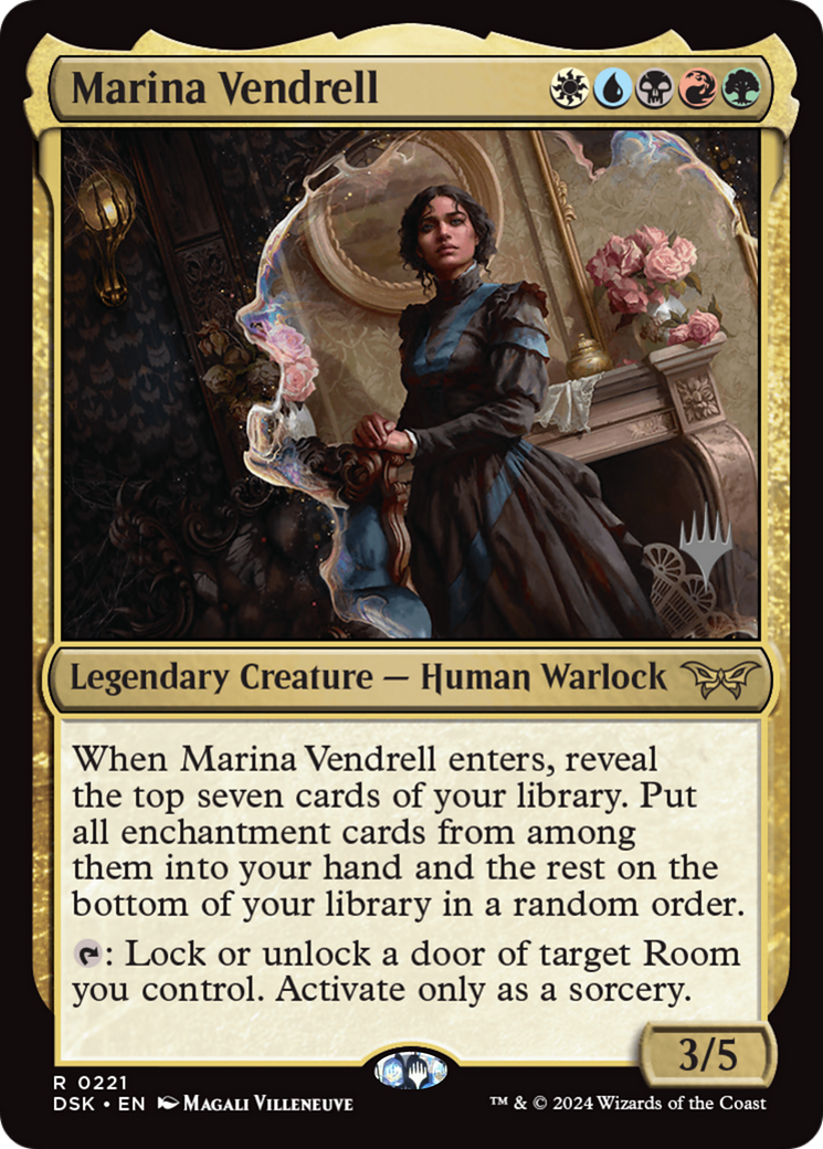 Marina Vendrell (PPDSK-221) - Duskmourn: House of Horror Promos Foil