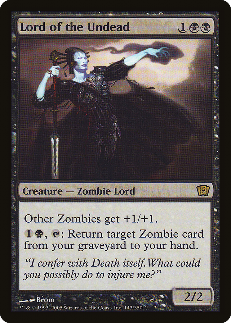 Lord of the Undead (9ED-143) - 9th Edition
