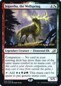 Jegantha, the Wellspring (PRE-222S) - Ikoria: Lair of Behemoths Promos: (companion) Foil