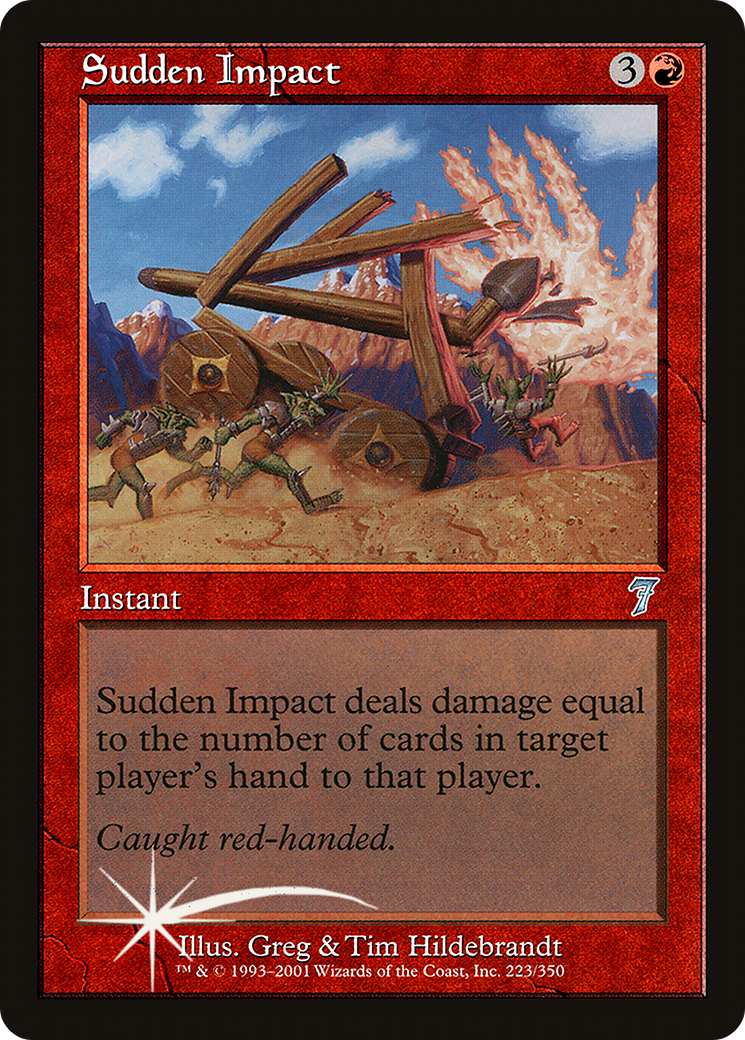 Sudden Impact (7ED-223★) - 7th Edition