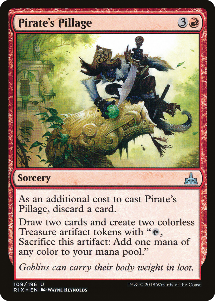 Pirate's Pillage (RIX-109) - Rivals of Ixalan
