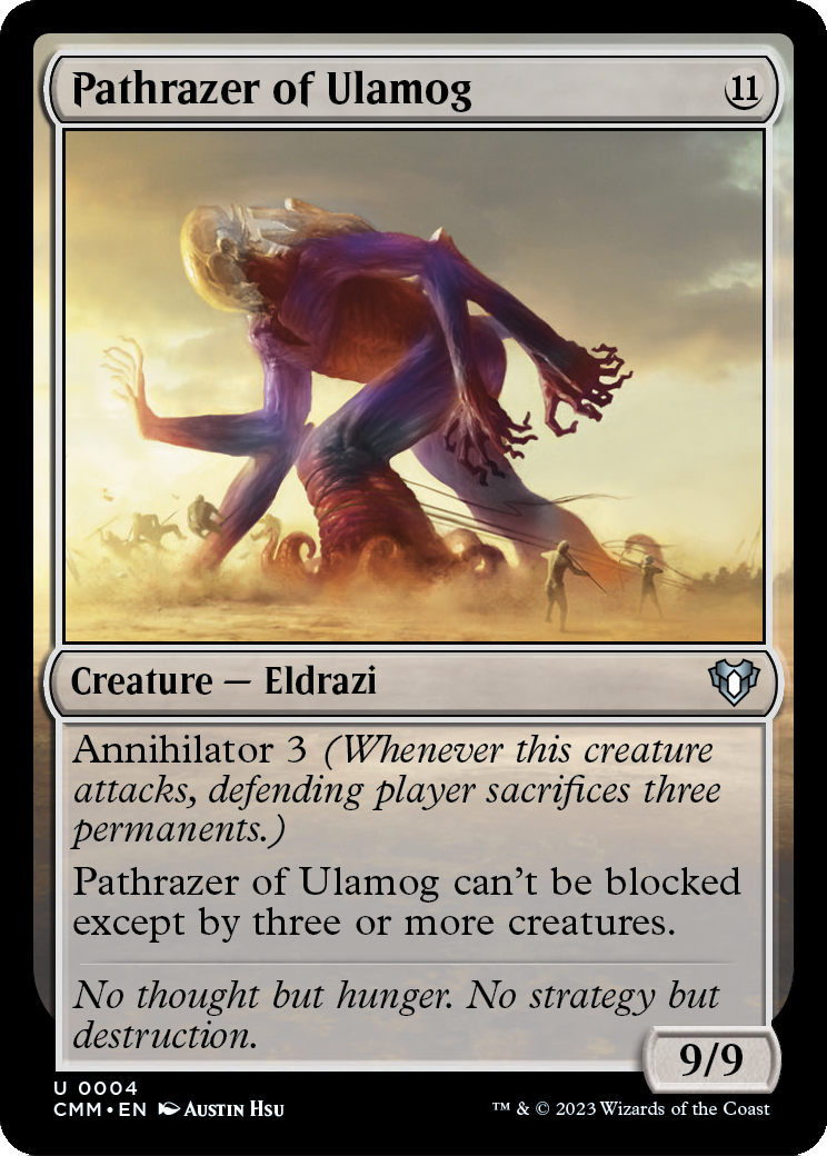 Pathrazer of Ulamog (CMM-004) - Commander Masters