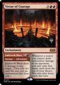 Virtue of Courage (PPWOE-157) - Wilds of Eldraine Promos