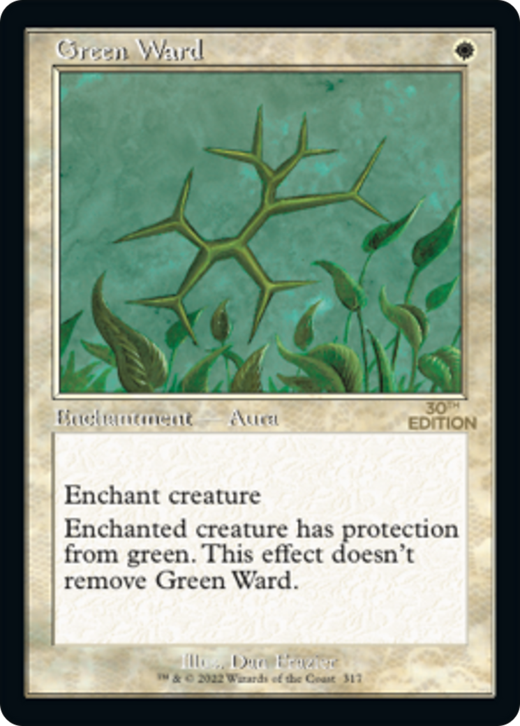 Green Ward (Retro Frame) (30A-317) - 30th Anniversary Edition