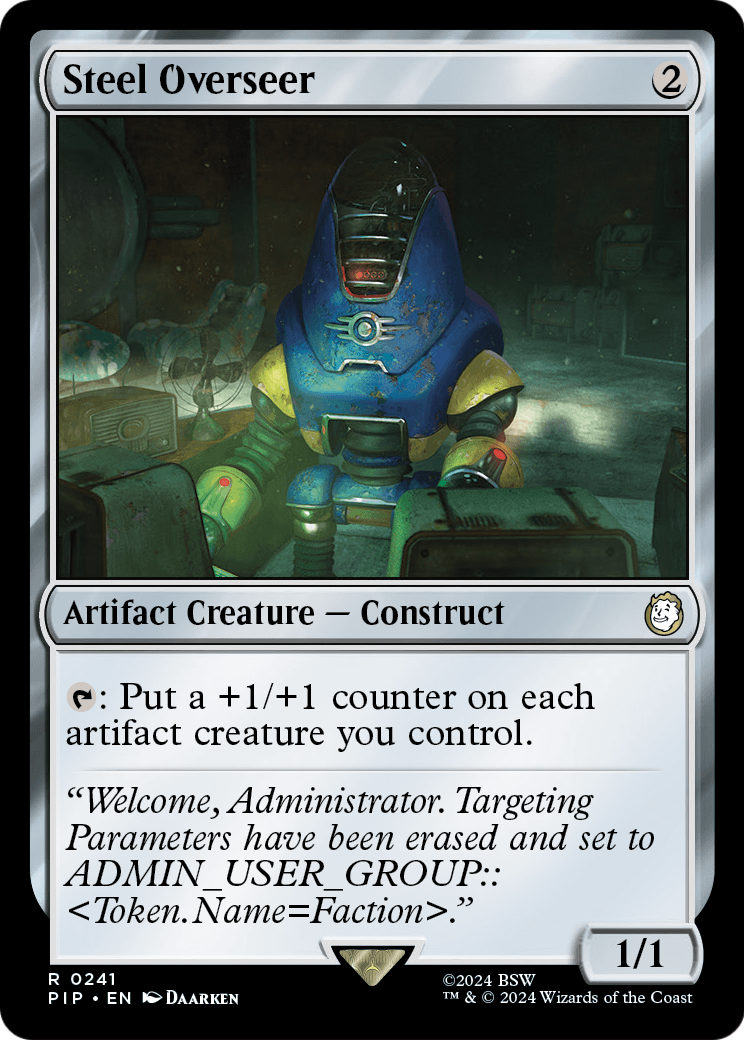 Steel Overseer (PIP-241) - Fallout Foil