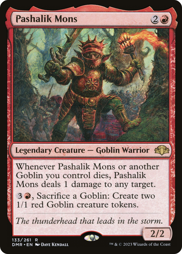 Pashalik Mons (DMR-133) - Dominaria Remastered Foil