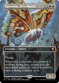 Luminous Broodmoth (Borderless) (BLC-074) - Bloomburrow Commander