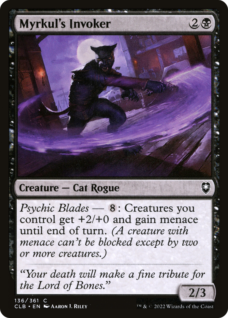 Myrkul's Invoker (CLB-136) - Commander Legends: Battle for Baldur's Gate