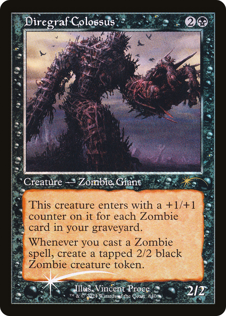 Diregraf Colossus (Retro Frame) (SLD-840) - Secret Lair Drop Foil