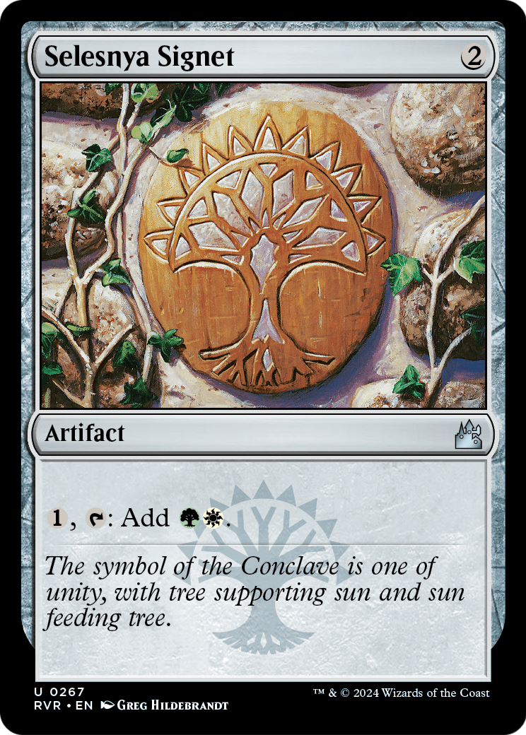 Selesnya Signet (RVR-267) - Ravnica Remastered Foil