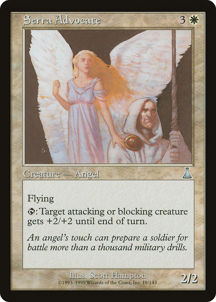 Serra Advocate (UDS-019) - Urza's Destiny Foil