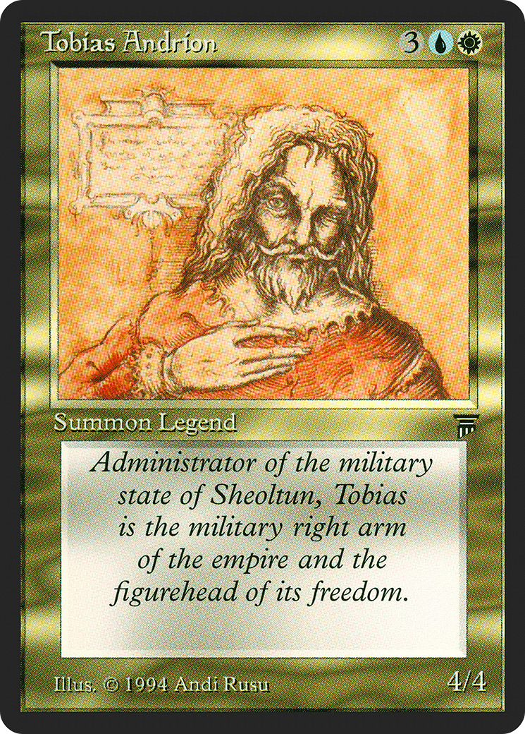 Tobias Andrion (LEG-) - Legends