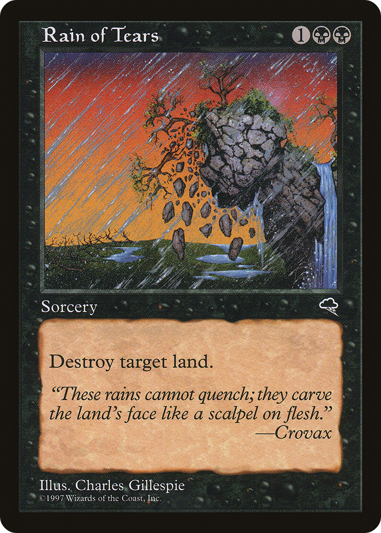 Rain of Tears (TMP-149) - Tempest