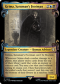 Grima, Saruman's Footman (Showcase Scrolls) (LTC-464) - Tales of Middle-earth Commander: (Showcase) Foil