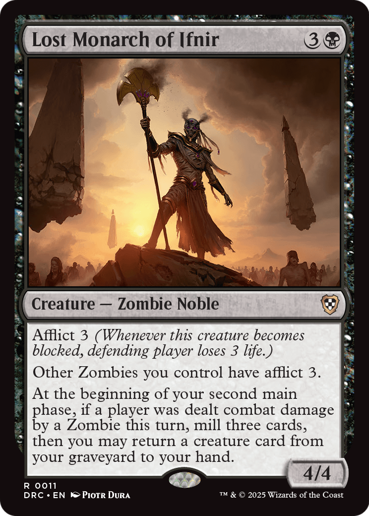 Lost Monarch of Ifnir (DRC-011) - Commander: Aetherdrift