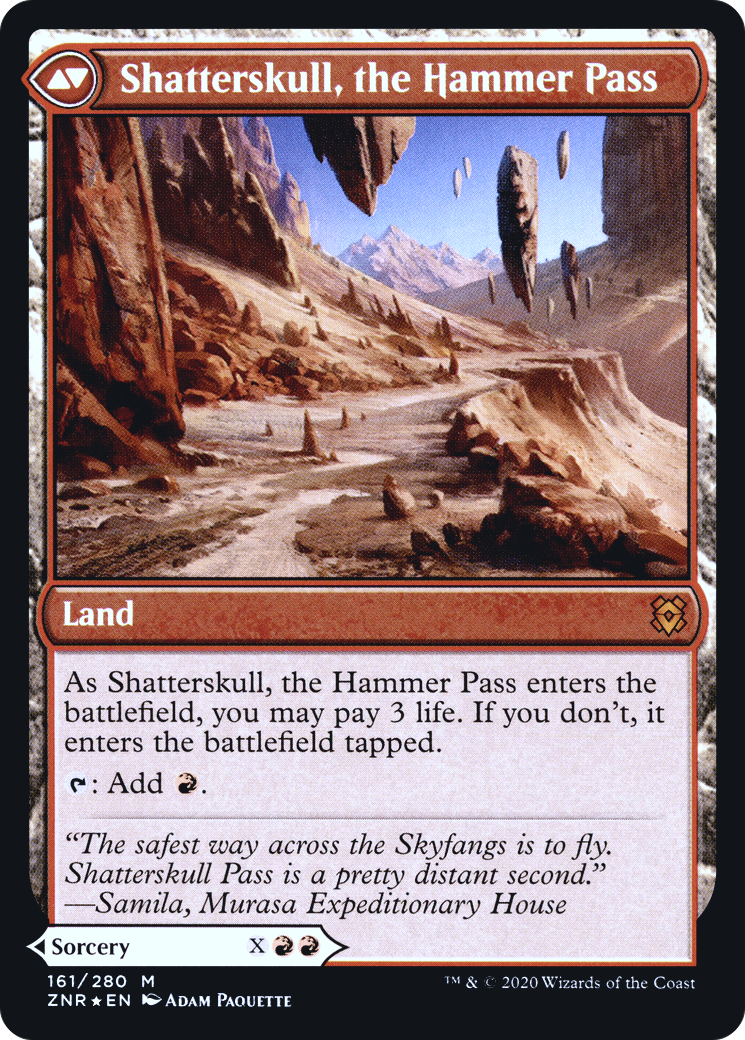 Shatterskull Smashing (PRE-161S) - Zendikar Rising Promos Foil