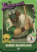 Garruk Wildspeaker (1457) (SLD-1457) - Secret Lair Drop: (Full Art) (Borderless) Foil