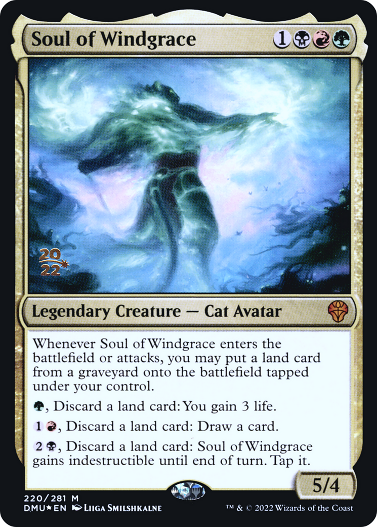 Soul of Windgrace (PRE-220) - Dominaria United Promos Foil