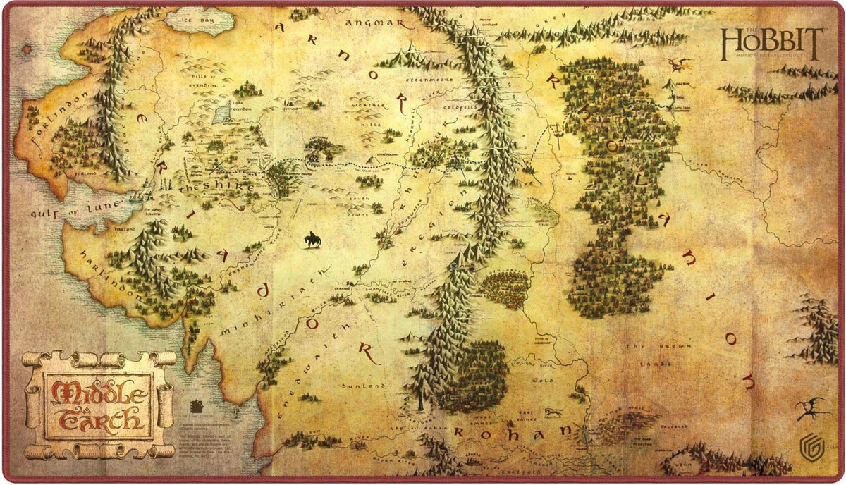 Ultimate Guard Playmat: The Hobbit Map - Middle Earth