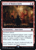 Curse of Shaken Faith (PRE-134) - Innistrad: Midnight Hunt Promos Foil