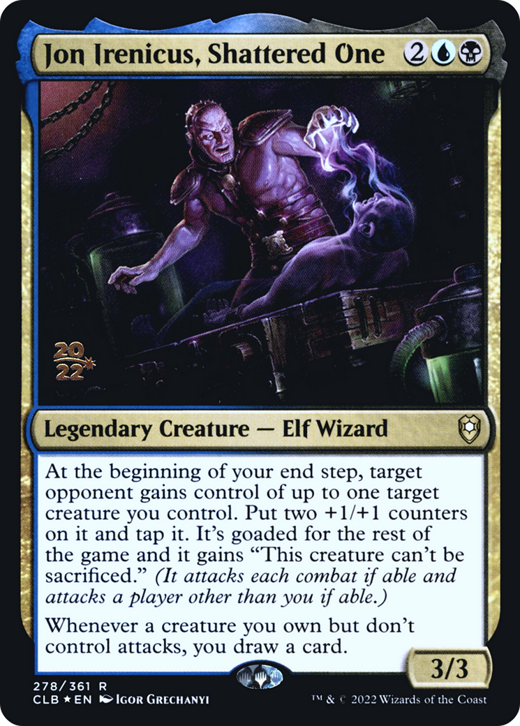 Jon Irenicus, Shattered One (PRE-278) - Battle for Baldur's Gate Promos Foil