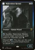 Malevolent Hermit (DBL-061) - Innistrad: Double Feature: (Double Faced Transform)