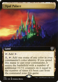 Opal Palace (Extended Art) (CMR-707) - Commander Legends: (Extended Art) Foil