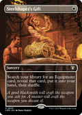 Steelshaper's Gift (Borderless) (CMM-629) - Commander Masters