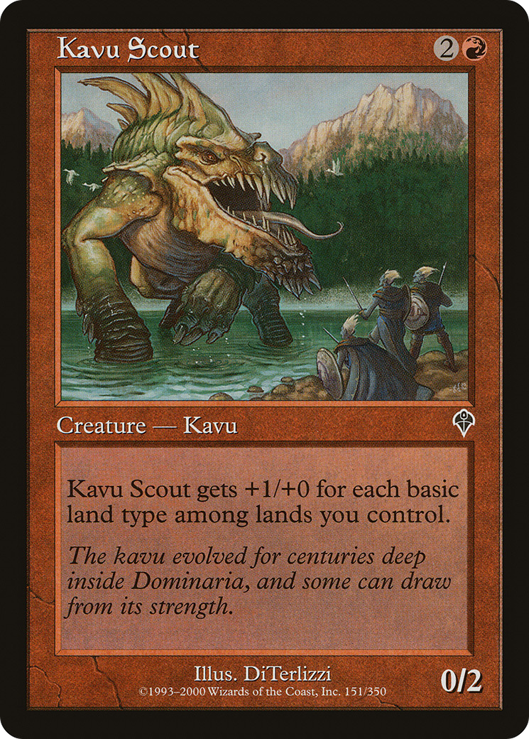 Kavu Scout (INV-151) - Invasion