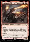 Drakuseth, Maw of Flames (CMM-218) - Commander Masters Foil