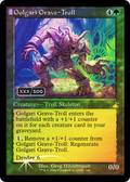 Golgari Grave-Troll (Retro Frame) (Serial Numbered) (RVR-348) - Ravnica Remastered: (tombstone) Foil