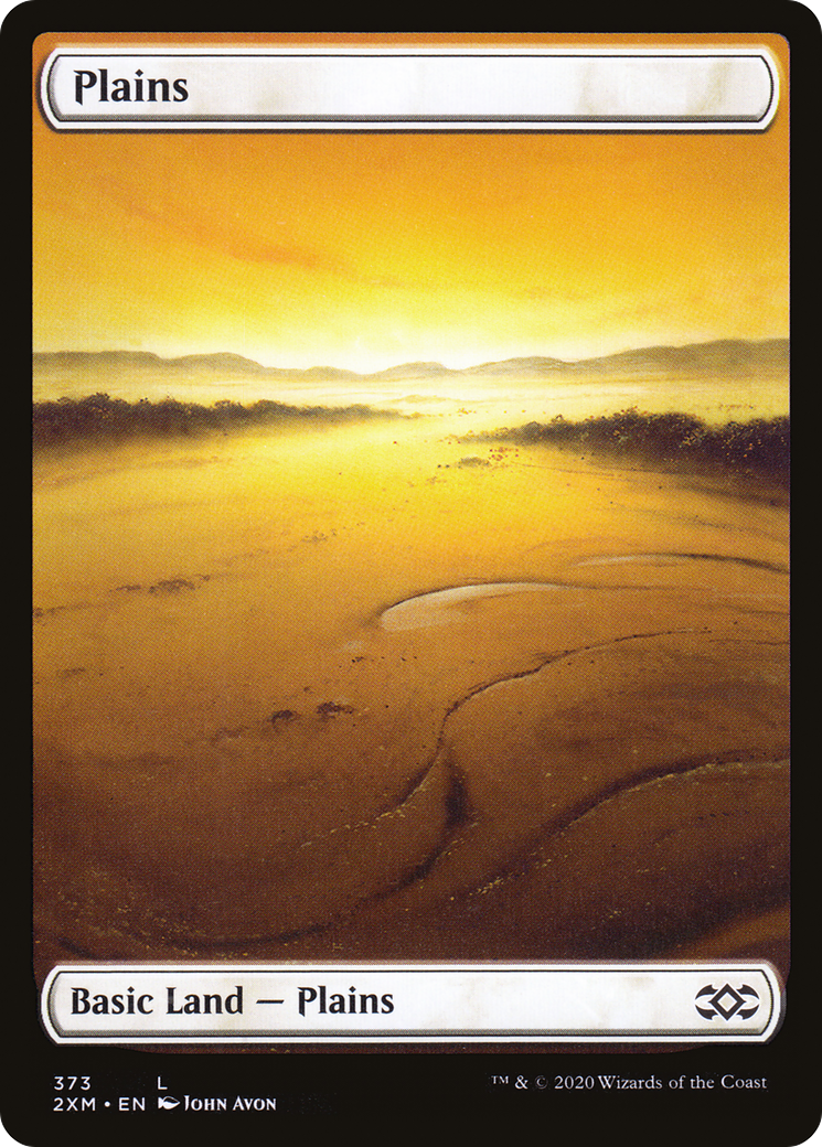 Plains (373) (2XM-373) - Double Masters Foil