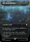 The Dead Marshes - Urborg, Tomb of Yawgmoth (Surge Foil) (LTC-405) - Tales of Middle-earth Commander / The Dead Marshes (Borderless) Foil