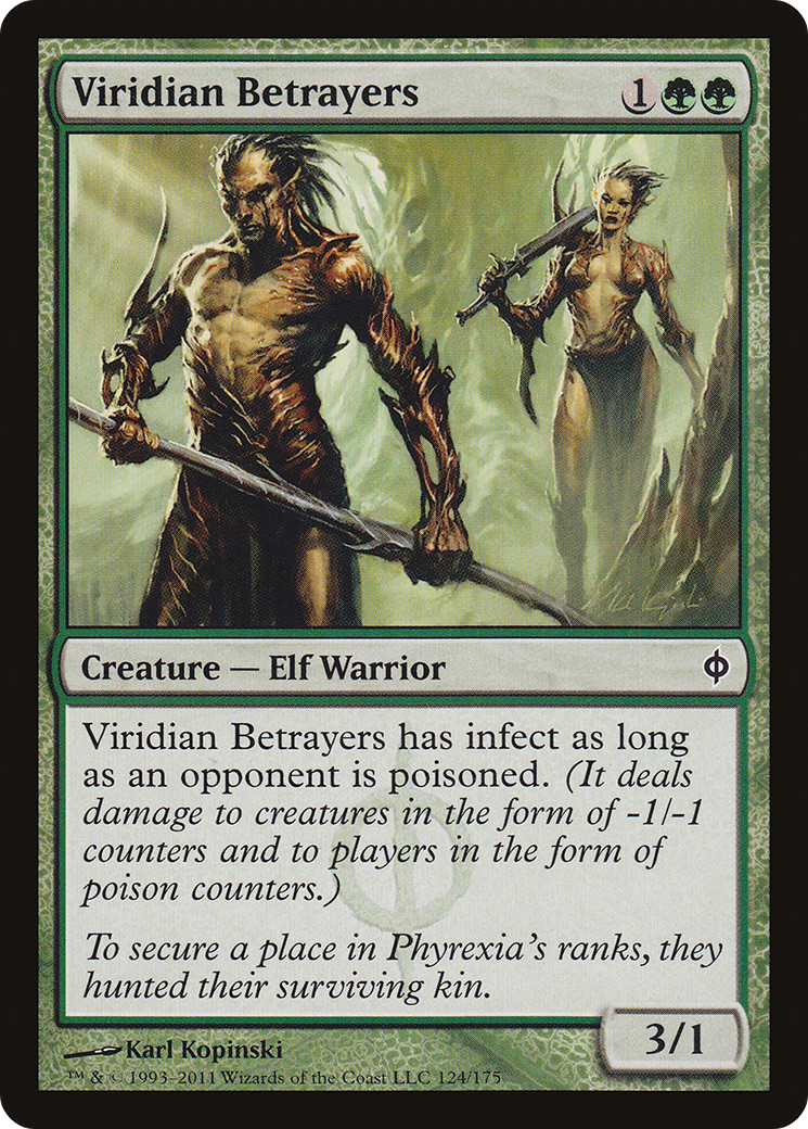 Viridian Betrayers (NPH-124) - New Phyrexia