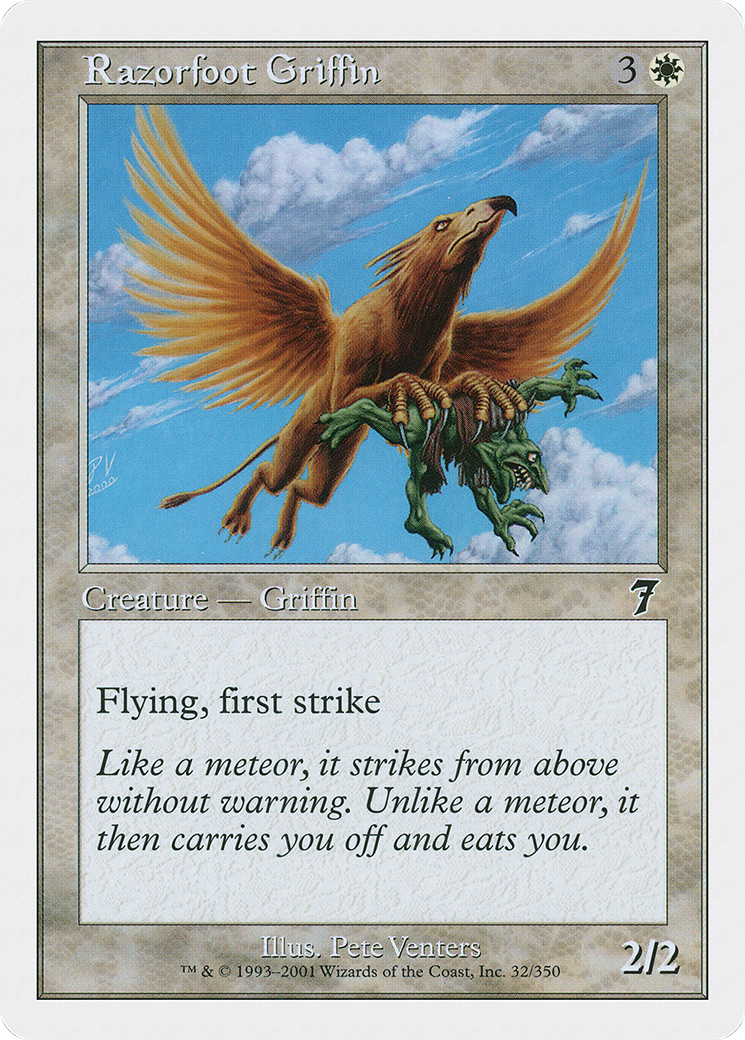 Razorfoot Griffin (7ED-032) - 7th Edition
