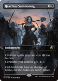 Heartless Summoning (Borderless) (INR-309) - Innistrad Remastered: (enchantment) Foil