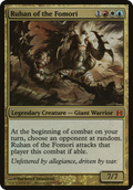 Ruhan of the Fomori (Commander) (OVER-) - Commander 2011 Oversized Foil