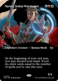 Narset, Jeskai Waymaster (Borderless) (TDM-365) - Tarkir: Dragonstorm: (Showcase)