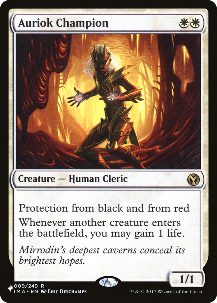 Auriok Champion (LIST-IMA-9) - The List
