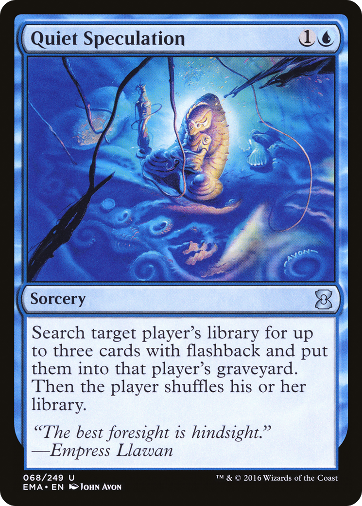 Quiet Speculation (EMA-068) - Eternal Masters