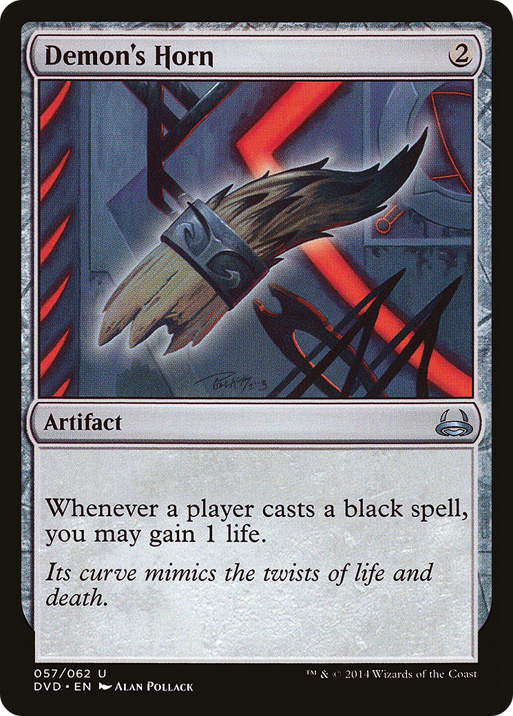 Demon's Horn (DD3-057) - Duel Decks Anthology: Divine vs. Demonic