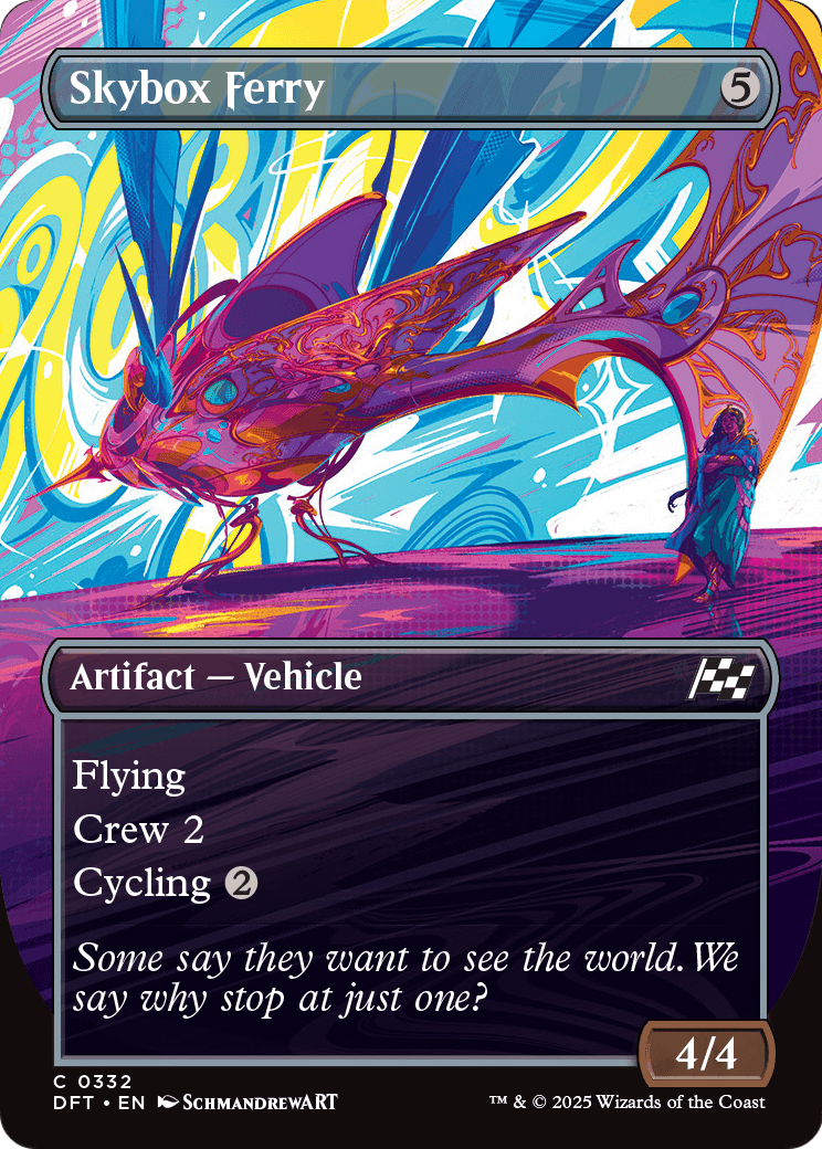 Skybox Ferry (Borderless) (DFT-332) - Aetherdrift